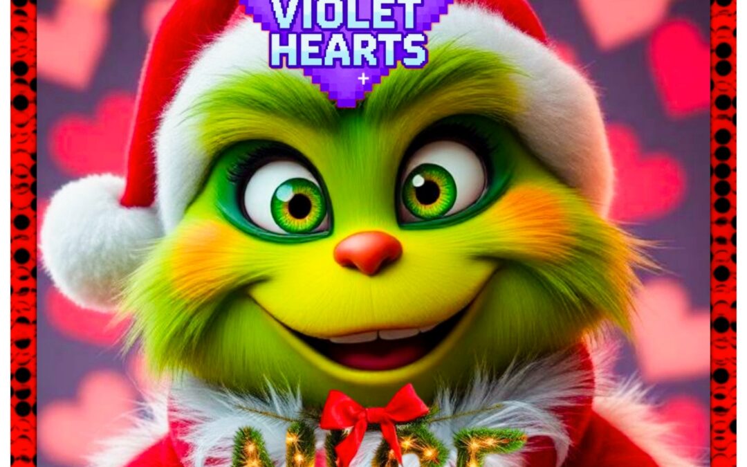 blue violet hearts by Major Domes