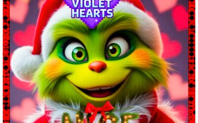 blue violet hearts by Major Domes